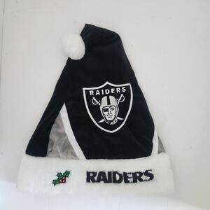 Raiders embordered Christmas hat.